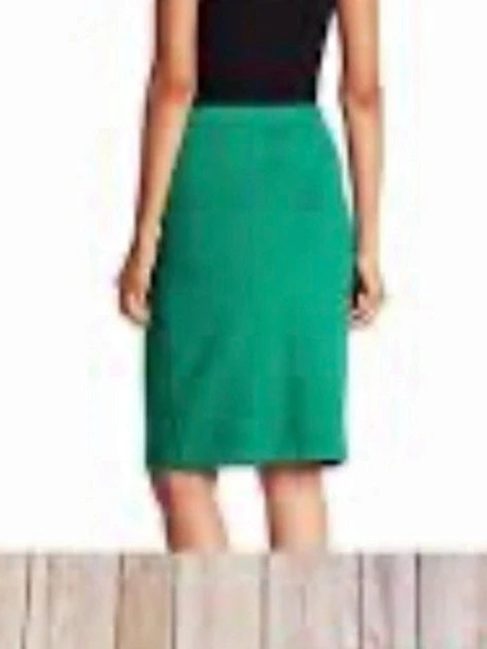 St. John Collection Pencil Skirt in Green Size 4